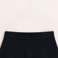 Melange Knit Skirt