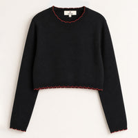 Melange Knitted Sweater