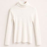 Melange Basic Knit Turtleneck