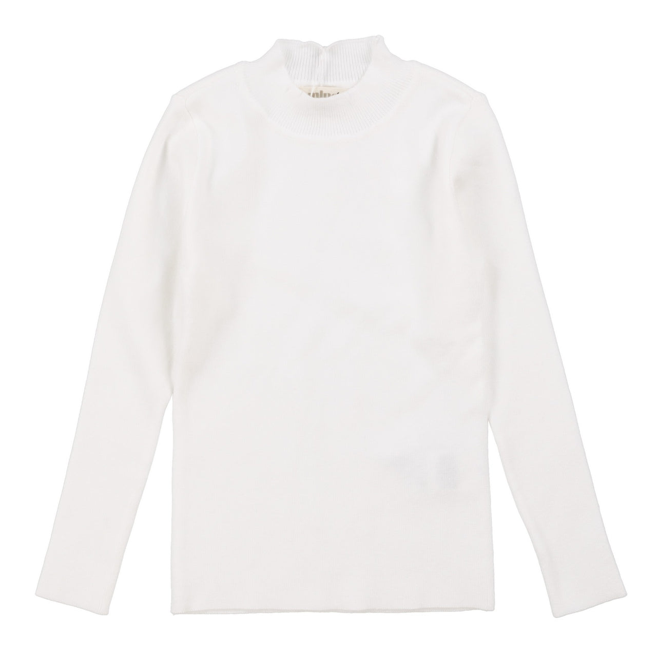 Melange Knit Half Turtleneck