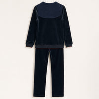 Boys Velvet Knit Robe Set