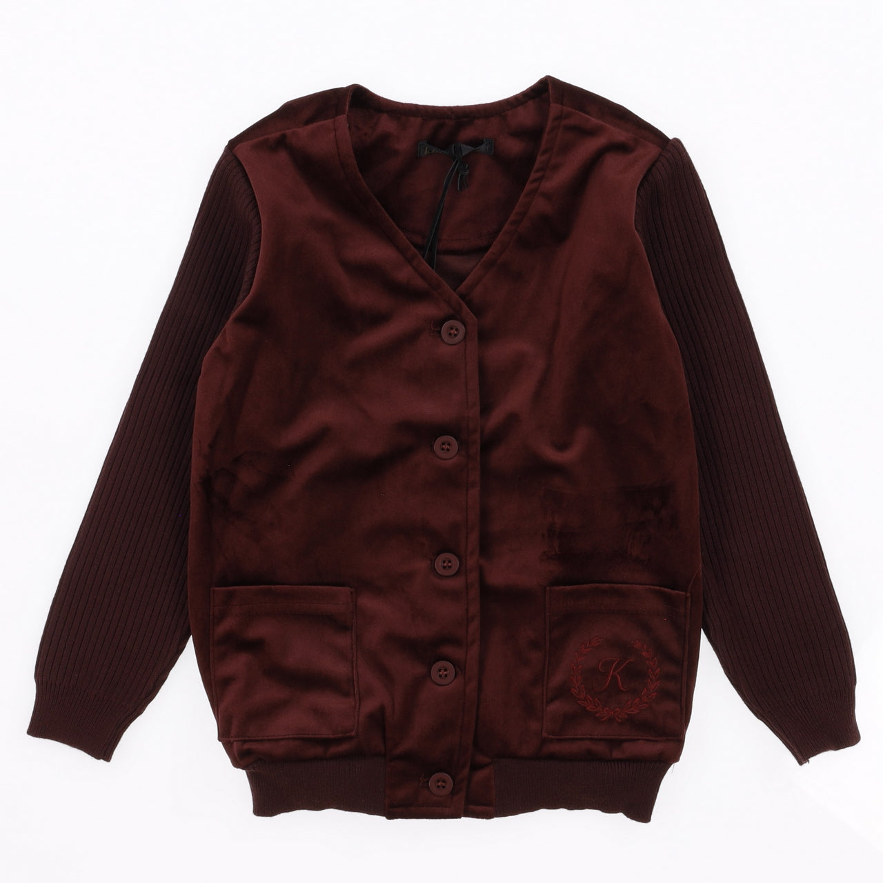 Eleanor Velvet Knit Cardigan