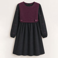 Vest Bow Tie Dress