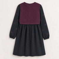 Vest Bow Tie Dress