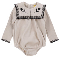Hayes Knit Collar Overall