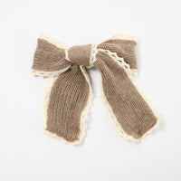 Knit Lace Bow