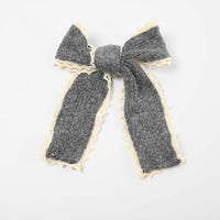 Knit Lace Bow