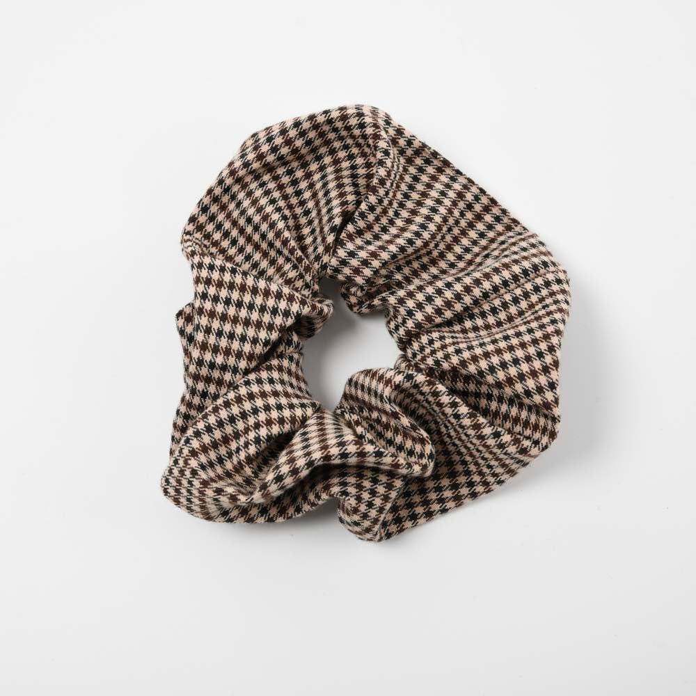 Checks Scrunchie