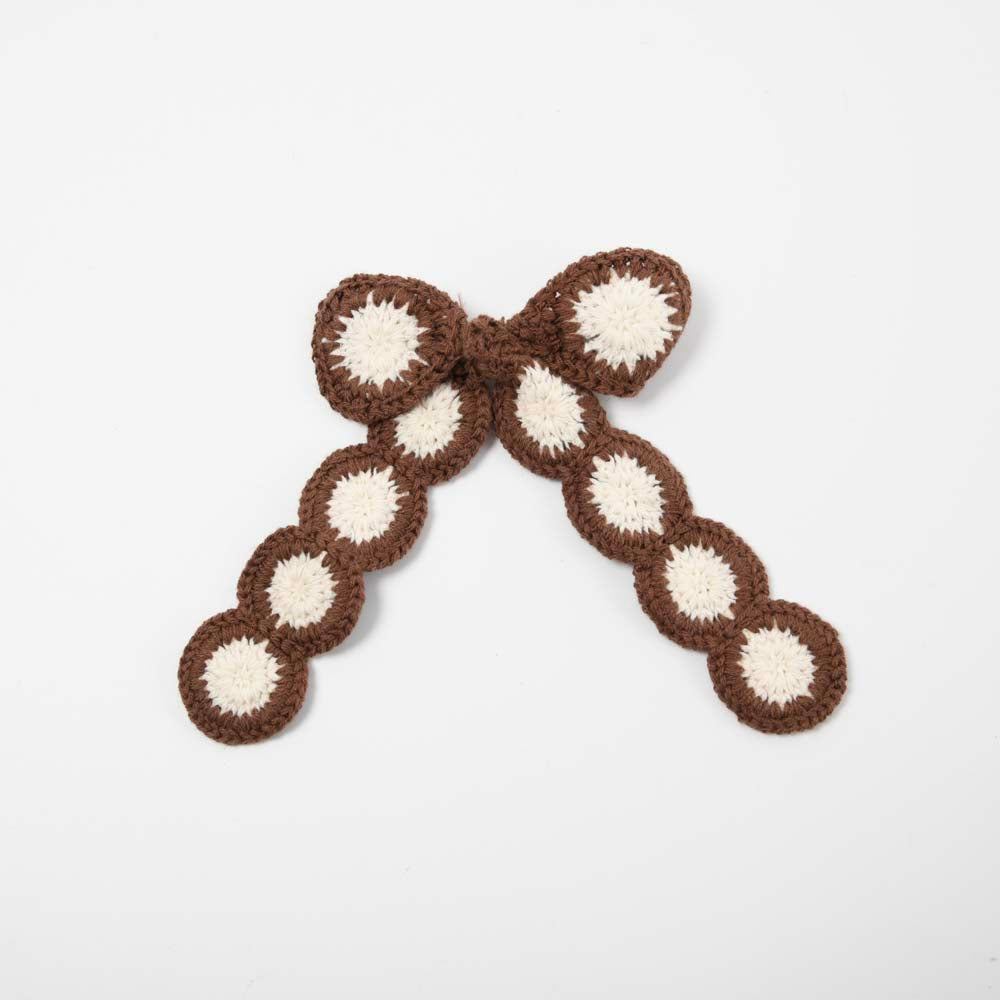 Crochet Bow Clip