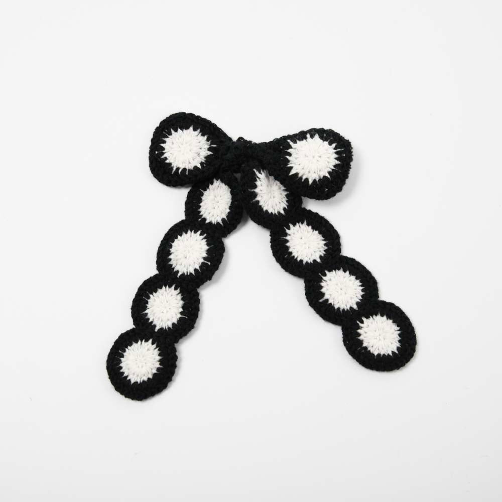 Crochet Bow Clip