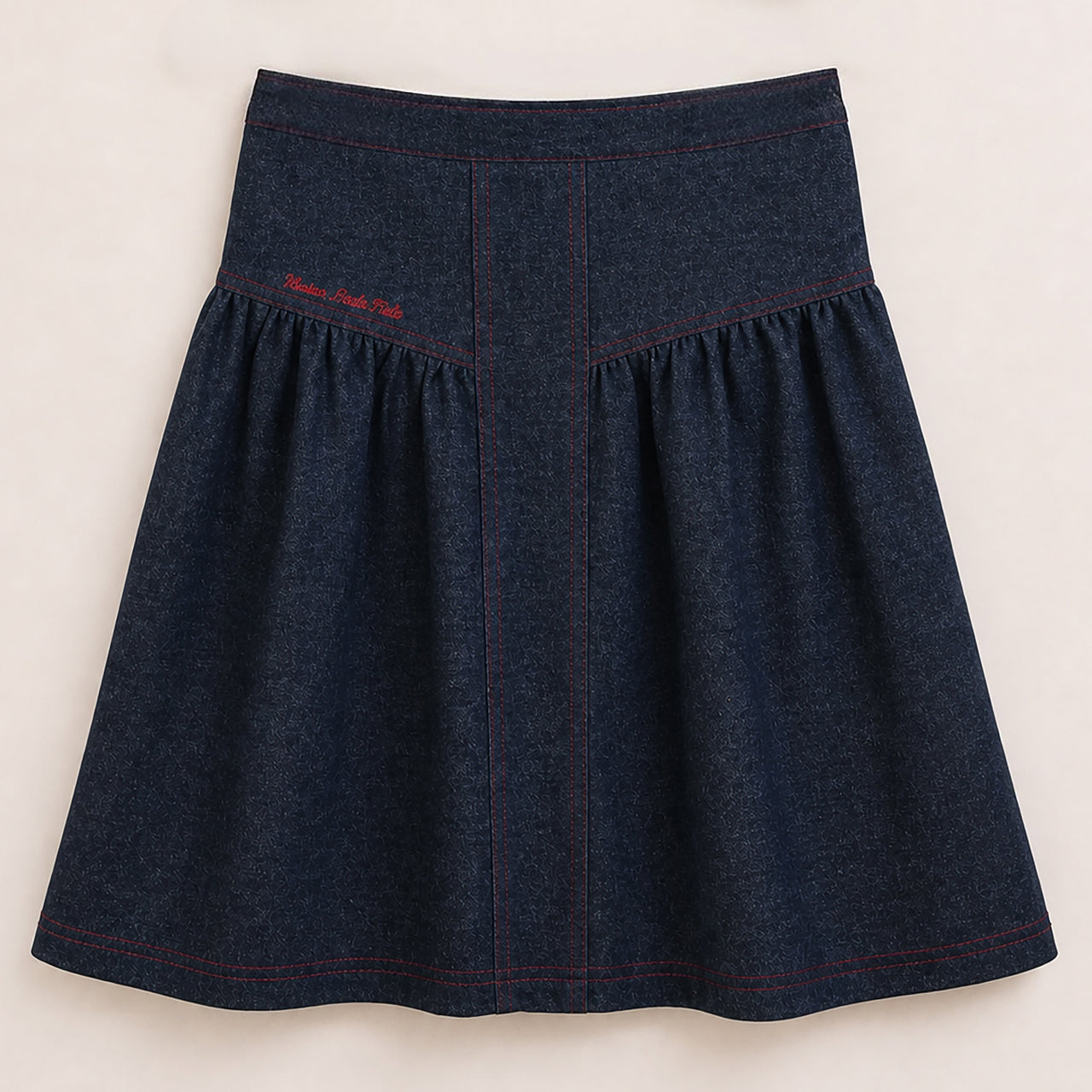 Triangle Yoke Seam Skirt