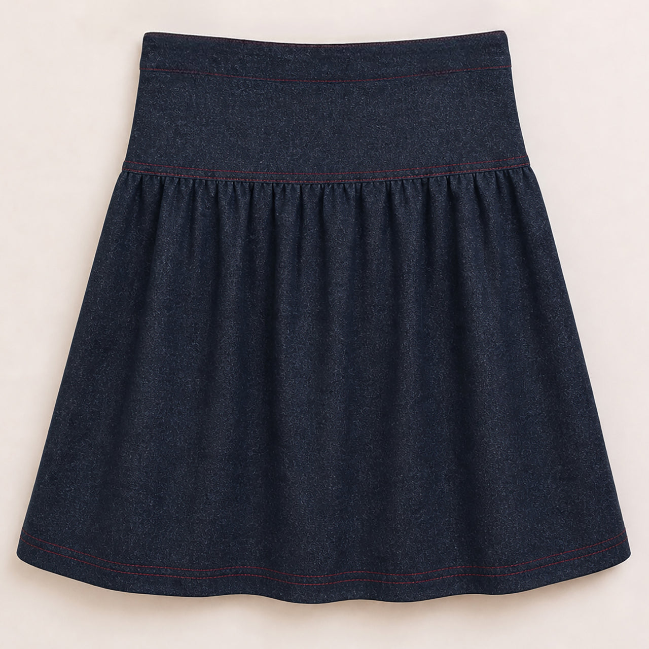 Triangle Yoke Seam Skirt