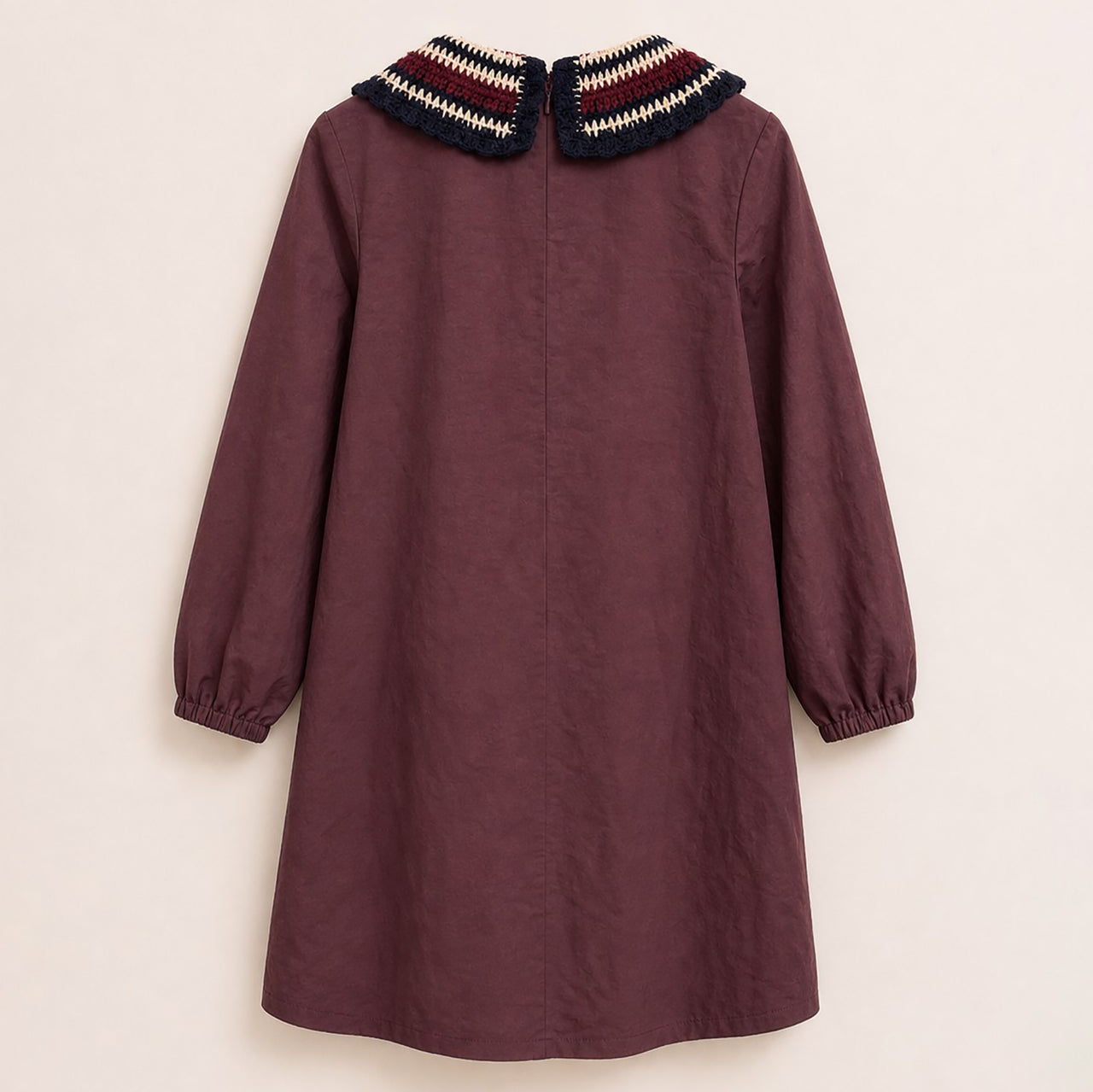 Crochet Collar Dress