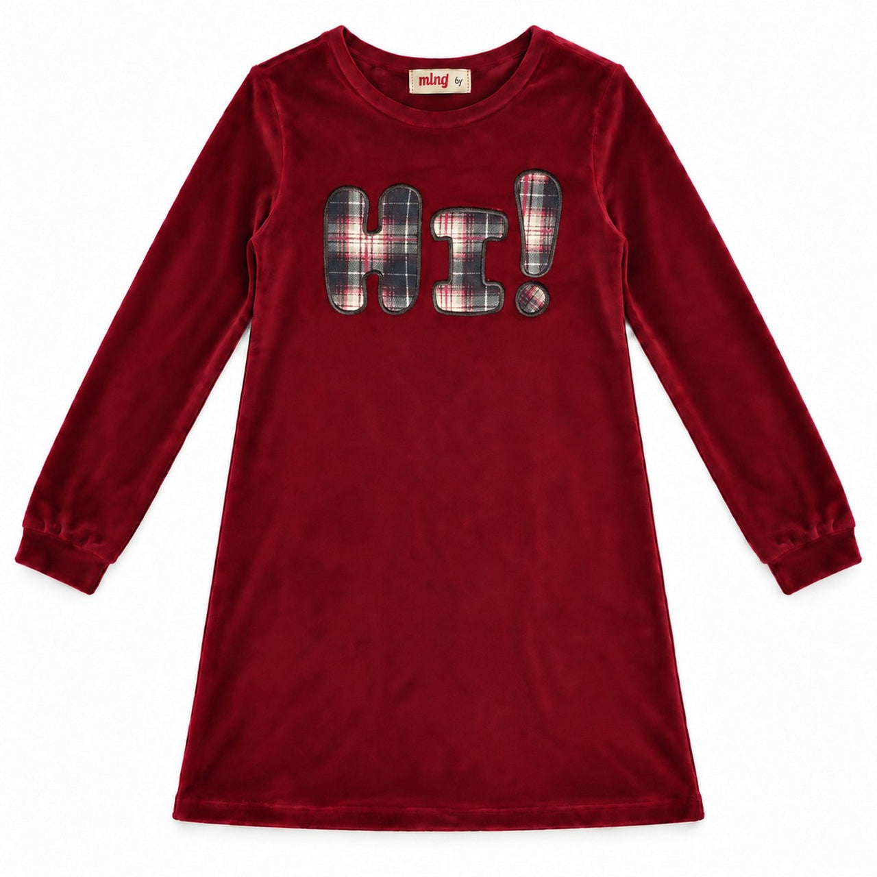 Melange Checked Nightgown