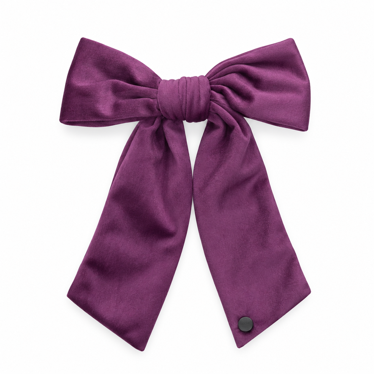 Velvet Bow Clip