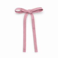 Woven Ribbon Bow Hair Tie