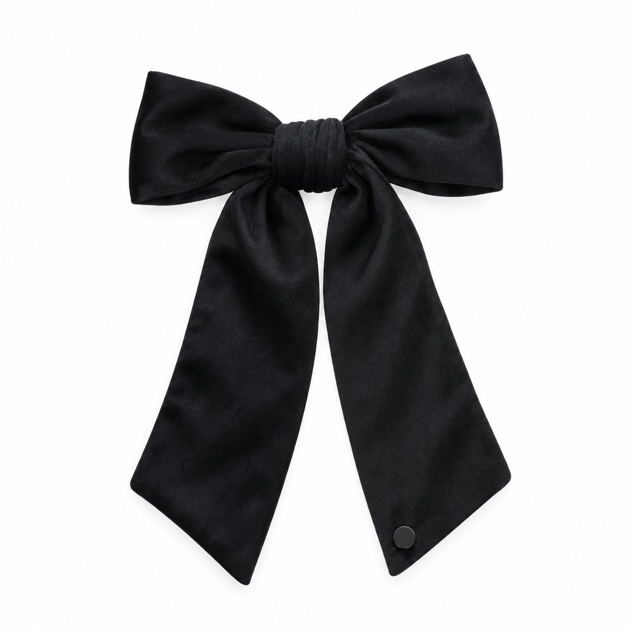 Velvet Bow Clip