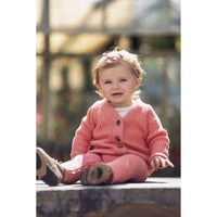 Hadas Rib Knit Baby Cardigan