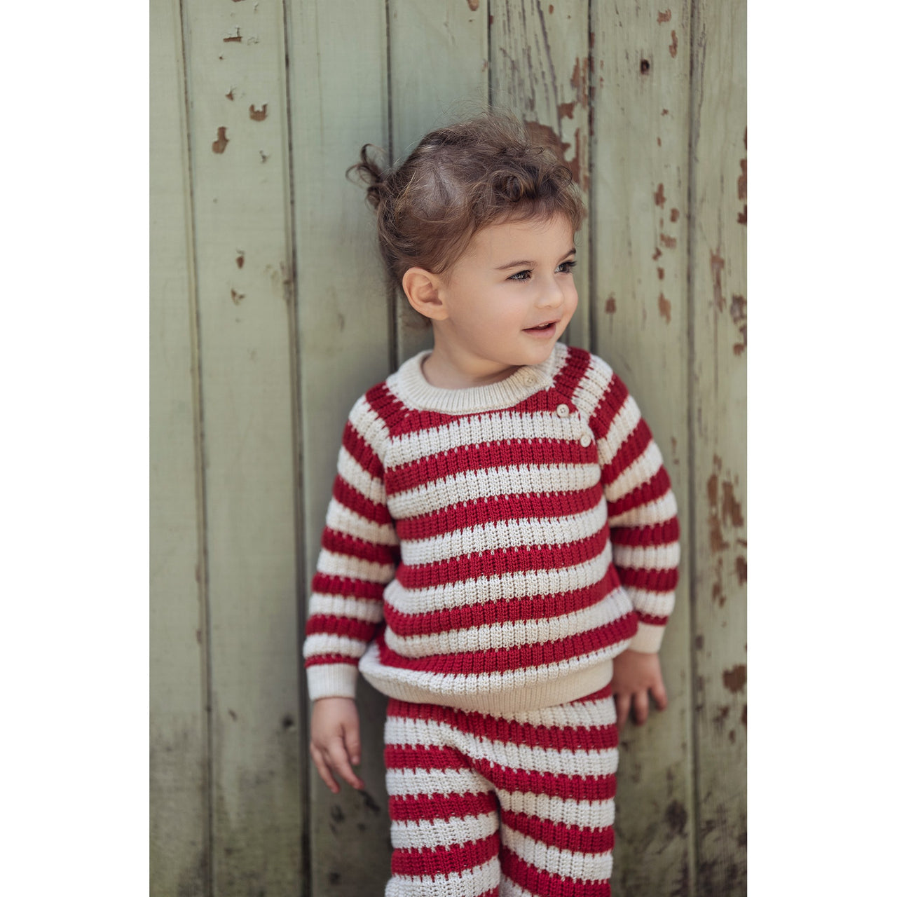 Hadas Baby Knit Striped Sweater