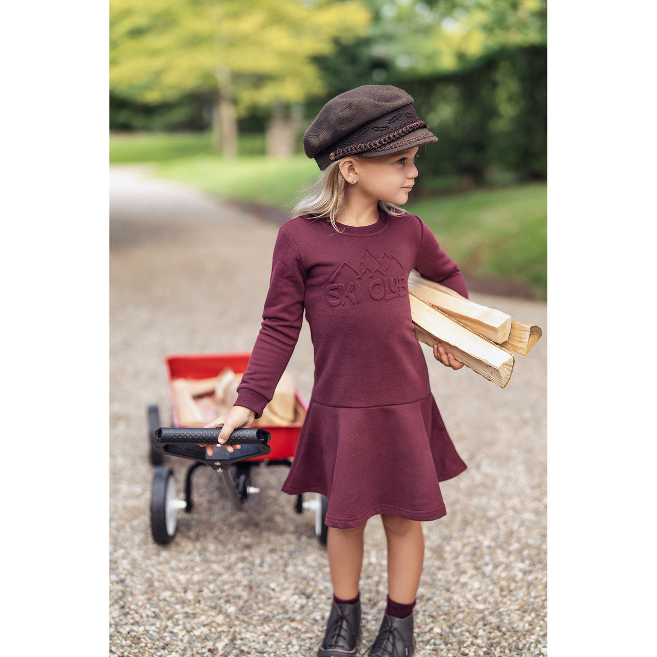 Girls Ski Club Dress
