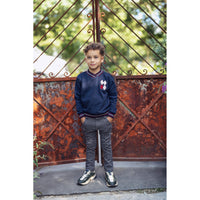 Melange Diamond Sweatshirt