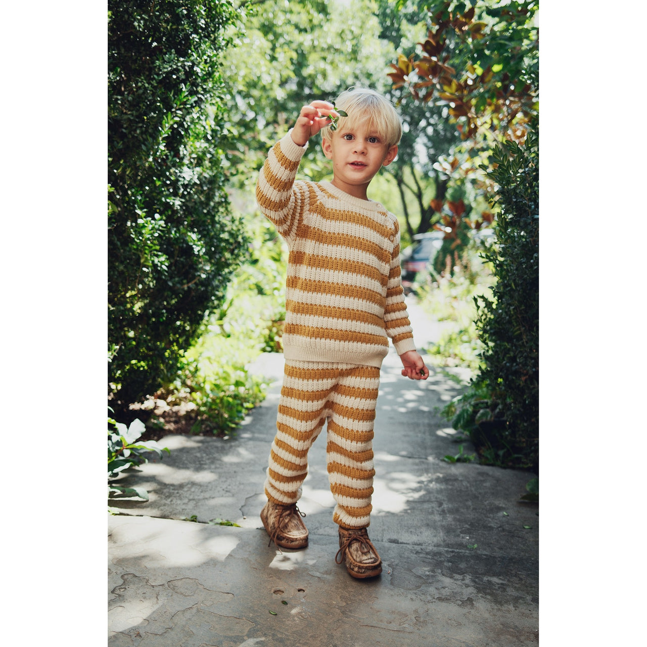 Hadas Knit Striped Sweater
