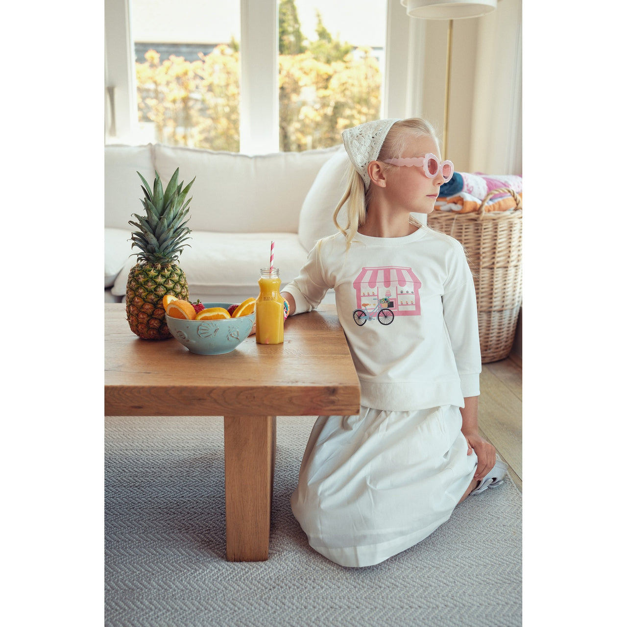 Girls Cafe FT Sweatshirt