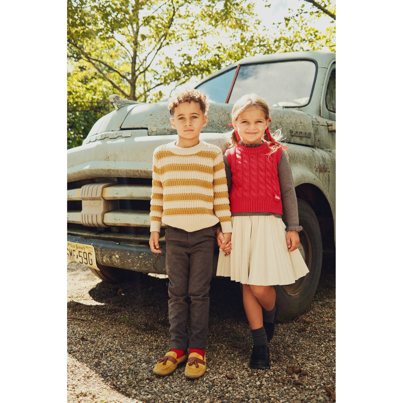 Hadas Knit Striped Sweater