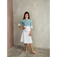 Girls Dip Dye Henley