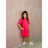 Diagonal Tiered Dress