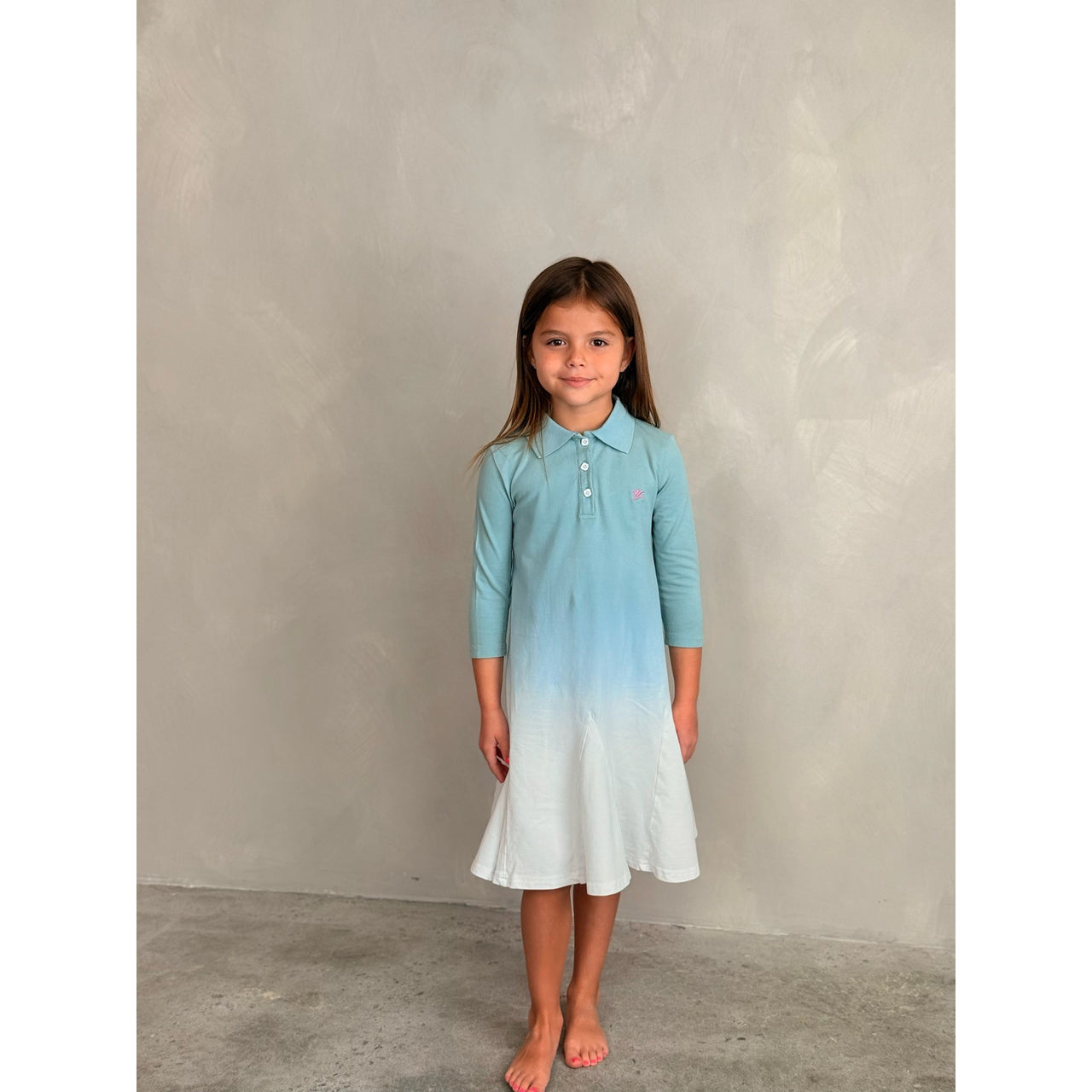 Dip Dye Panel Dress
