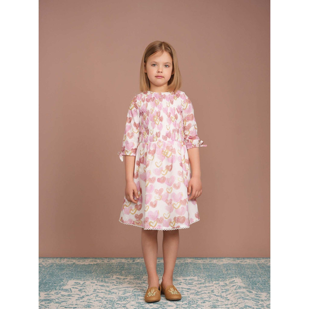 Girls Lexi Smock Dress