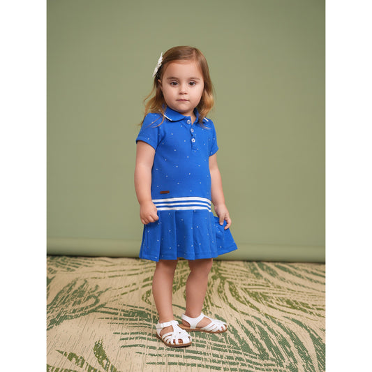 Button Polo Dress