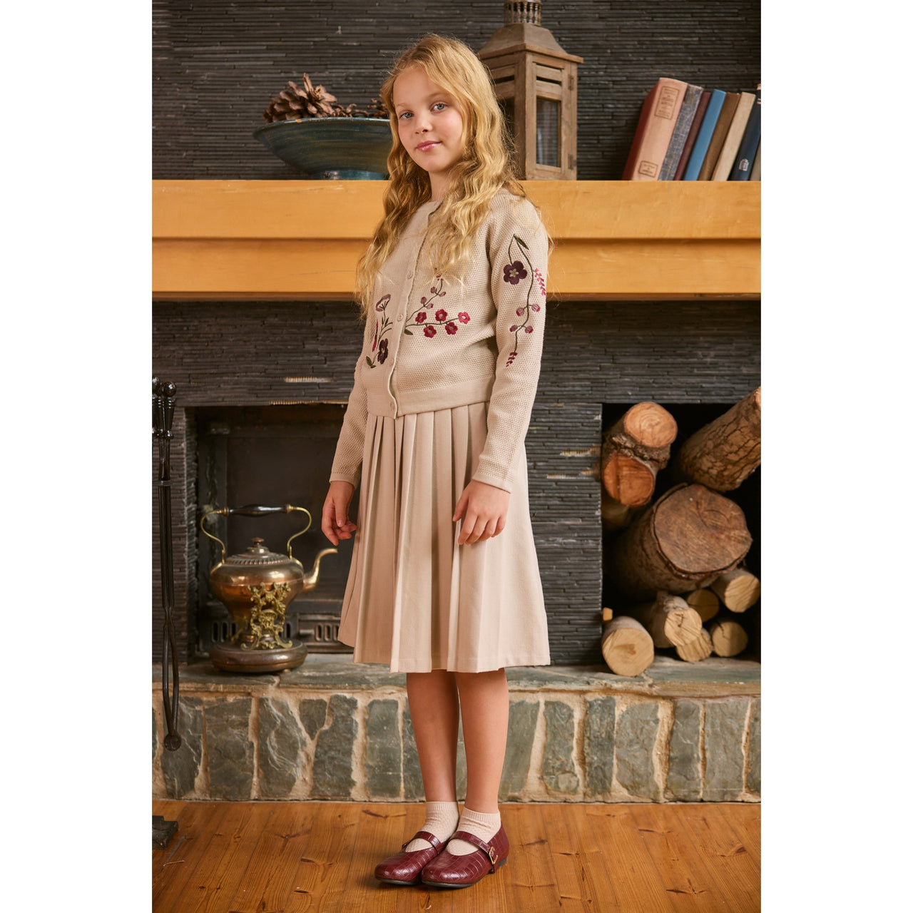 Theo Girls Sweater