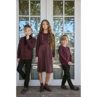 Boys Melanie Double Button Cardigan
