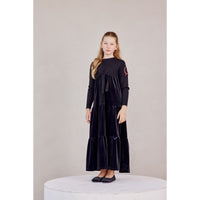 Melange Velour Robe