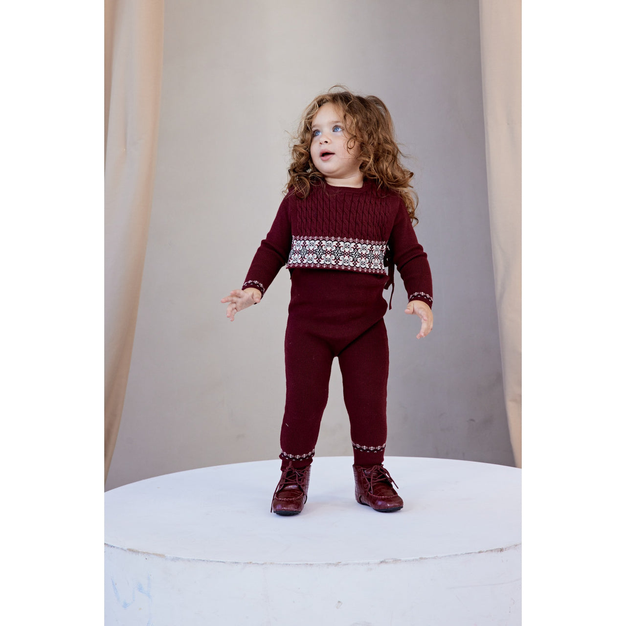Melange Aspen Knit Stretchie