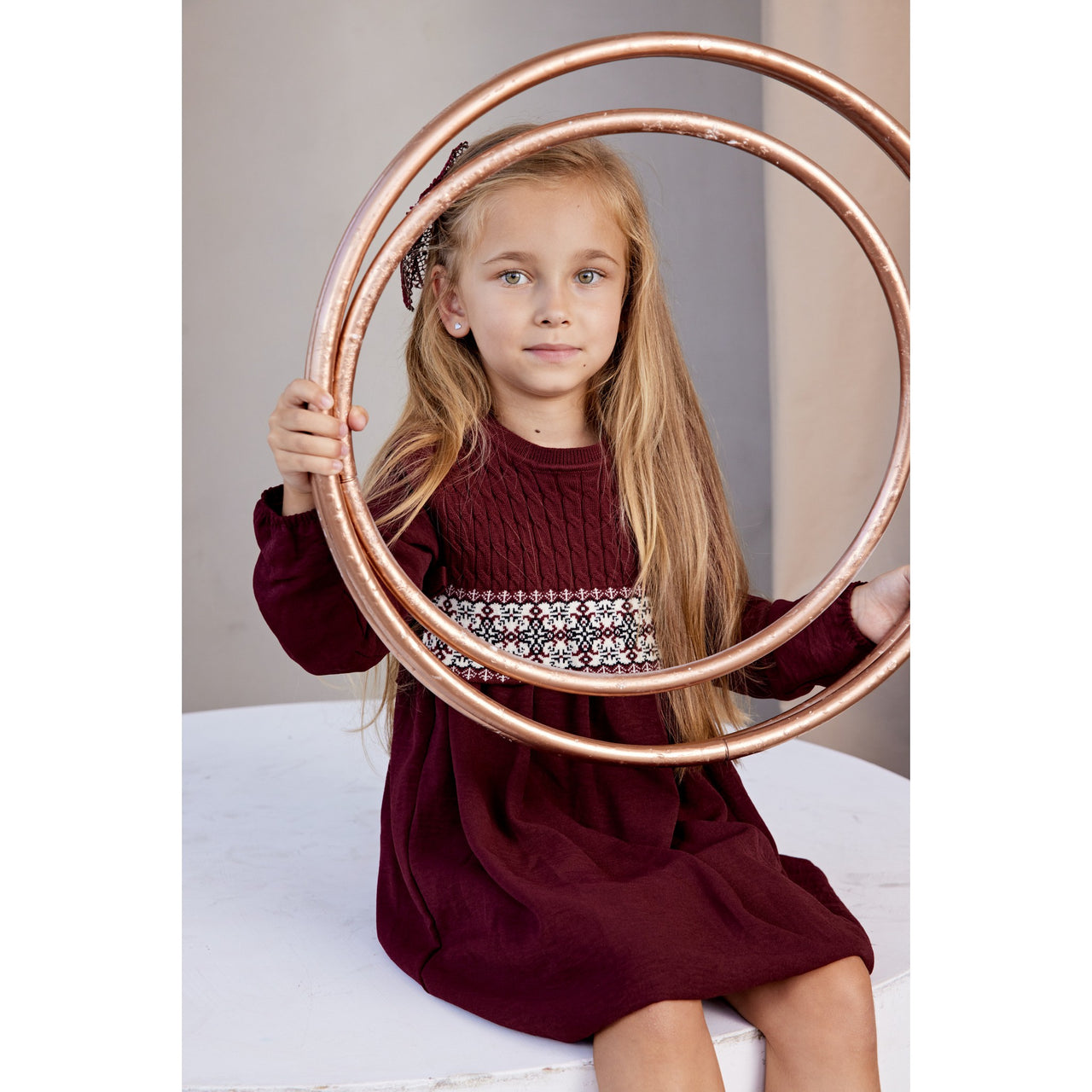 Melange Aspen Knit Vest Dress