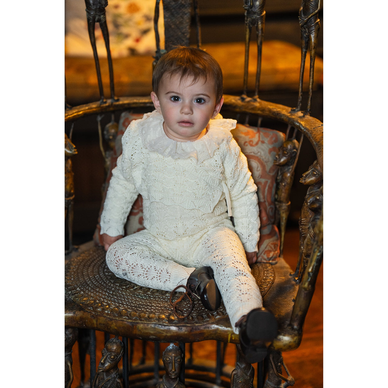 Hadas Wrap Baby Cardigan