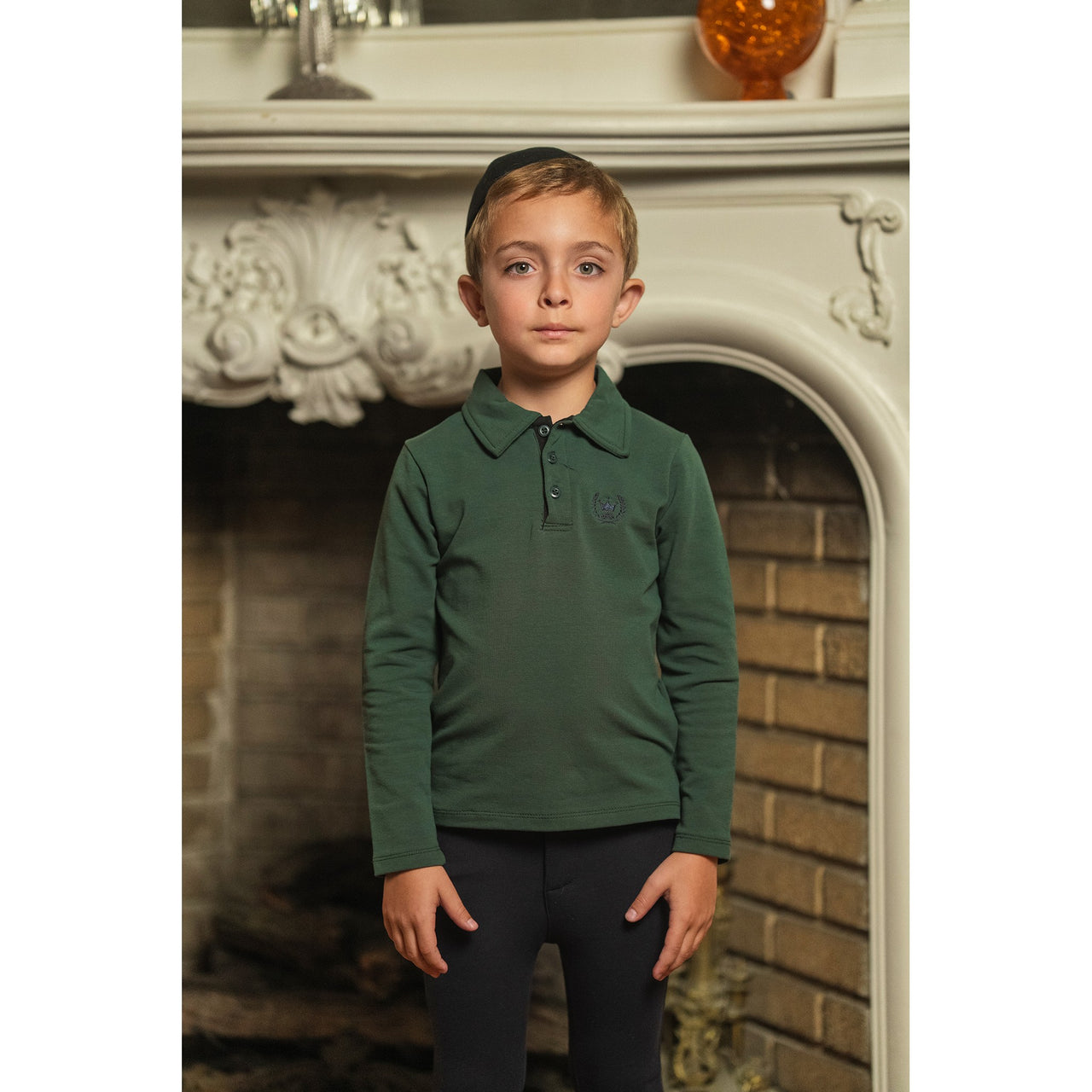 Contrast Placket Polo