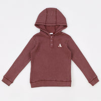 Boys Waffle Hoodie