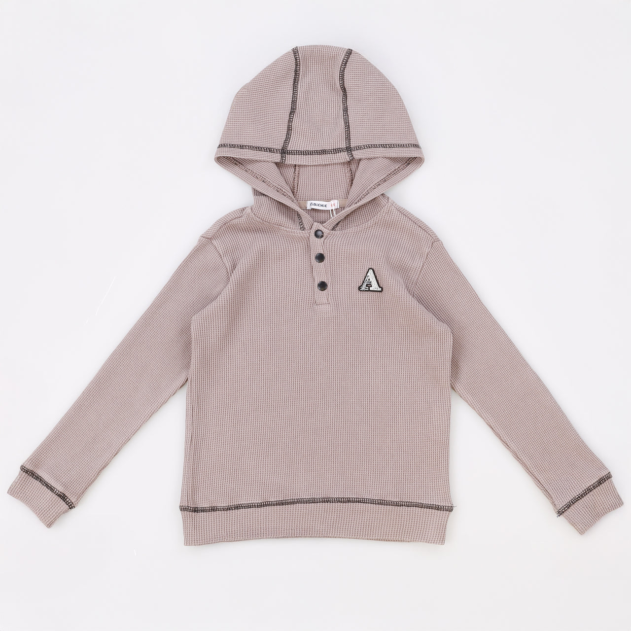 Boys Waffle Hoodie