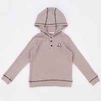 Boys Waffle Hoodie