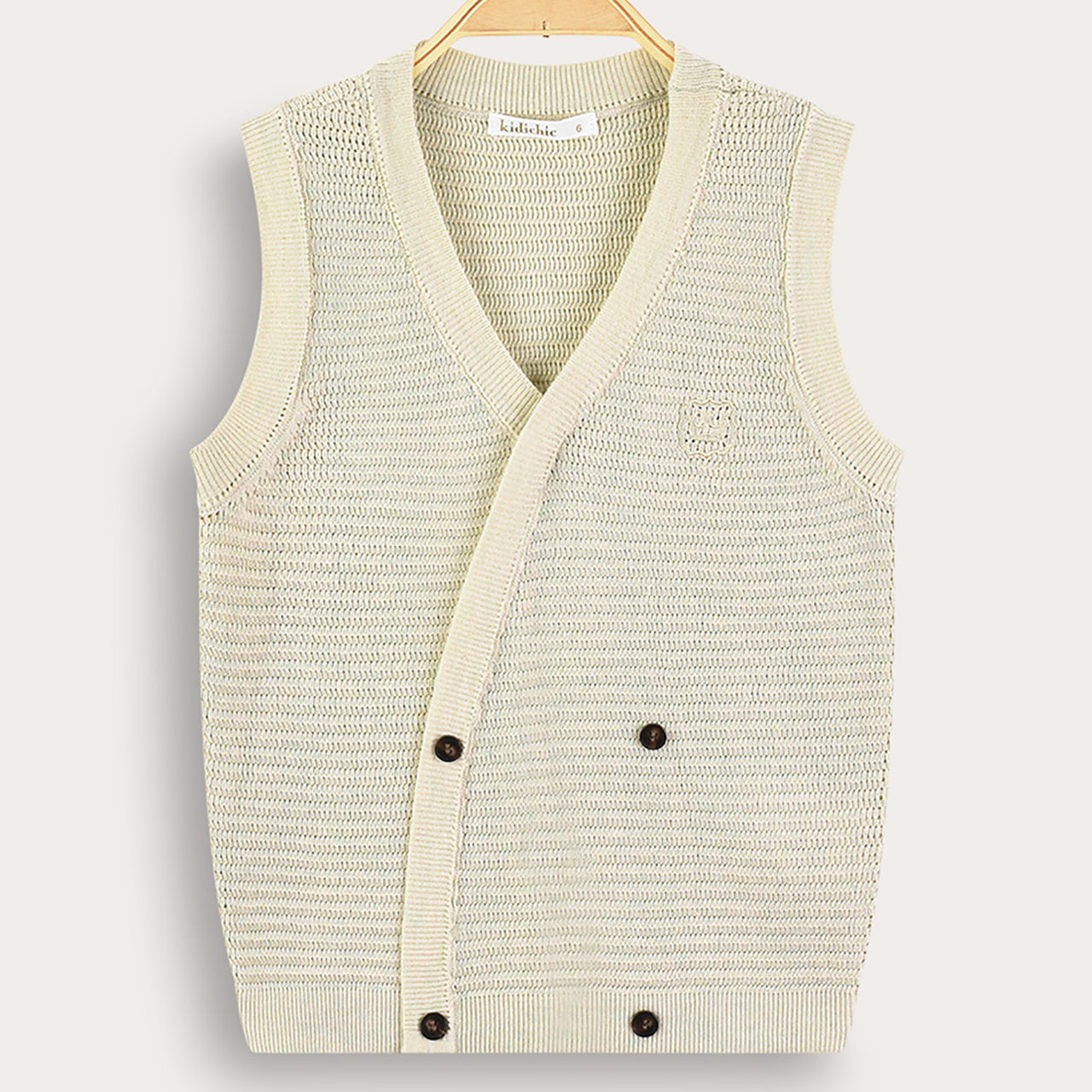 Knit Crochet Vest