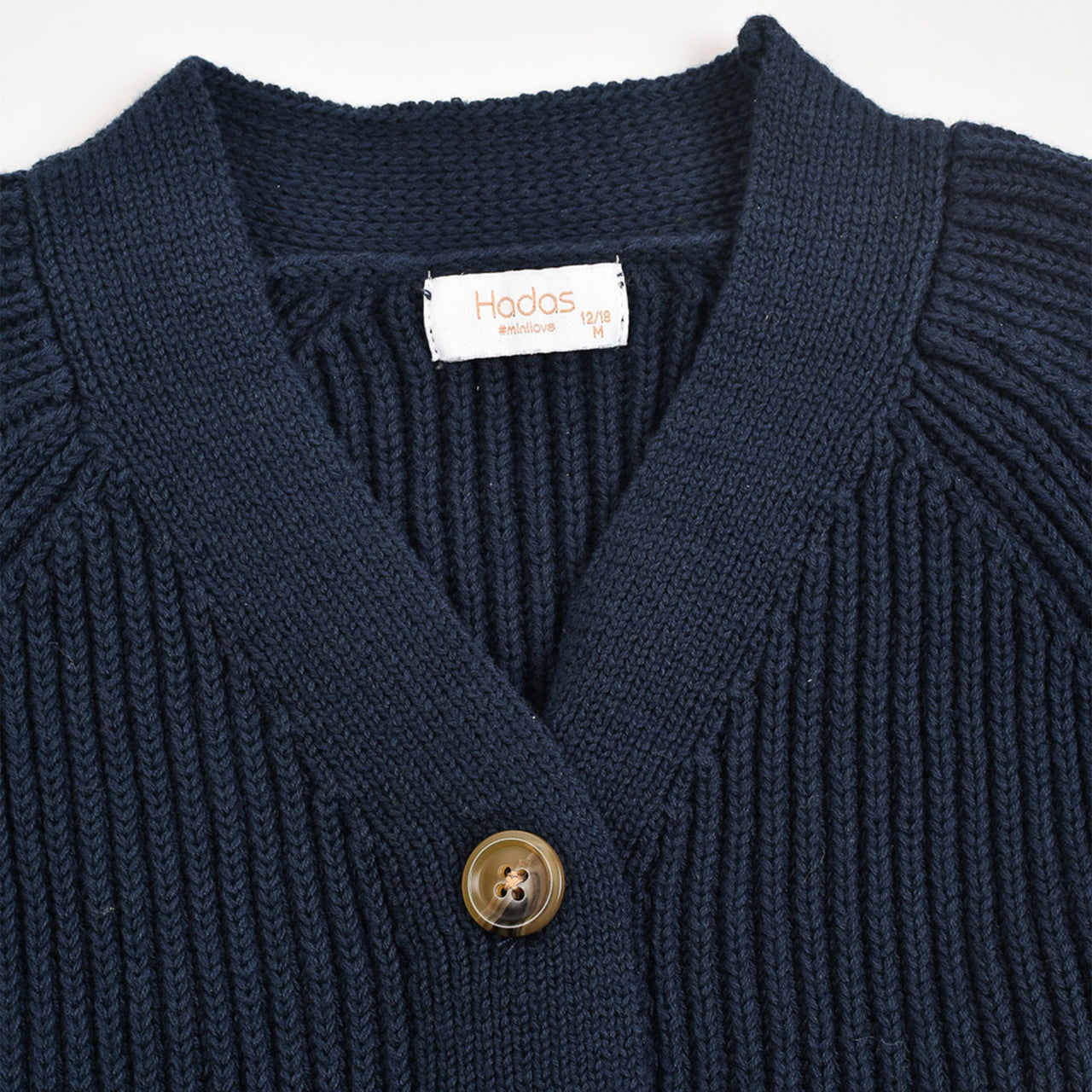 Hadas Rib Knit Baby Cardigan