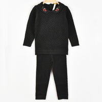 Floral Knit Baby Set