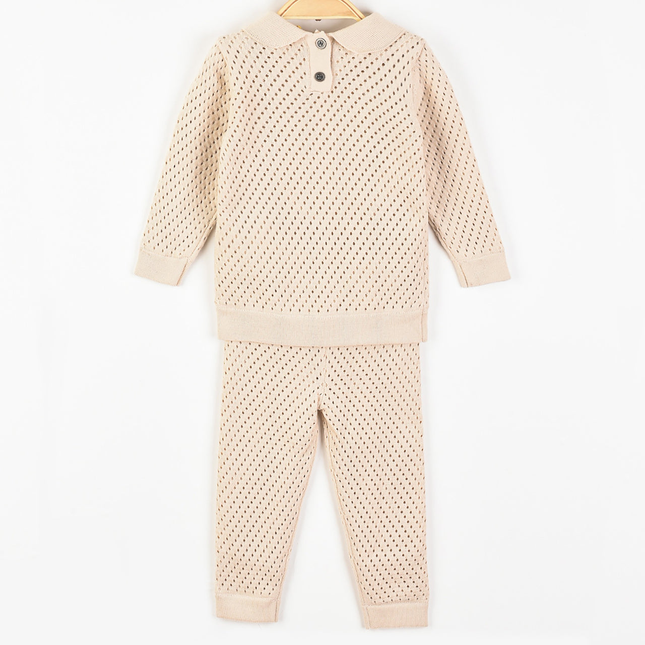 Floral Knit Baby Set