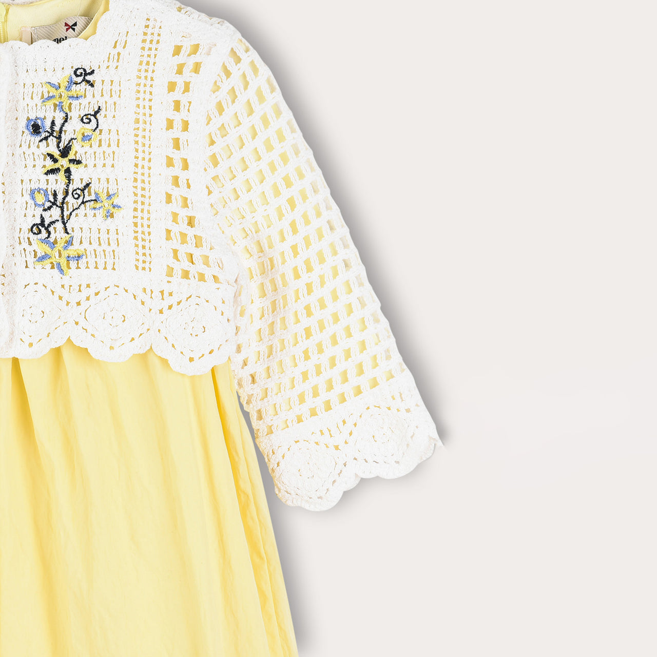 Melange Esmee Crochet Cardigan Dress