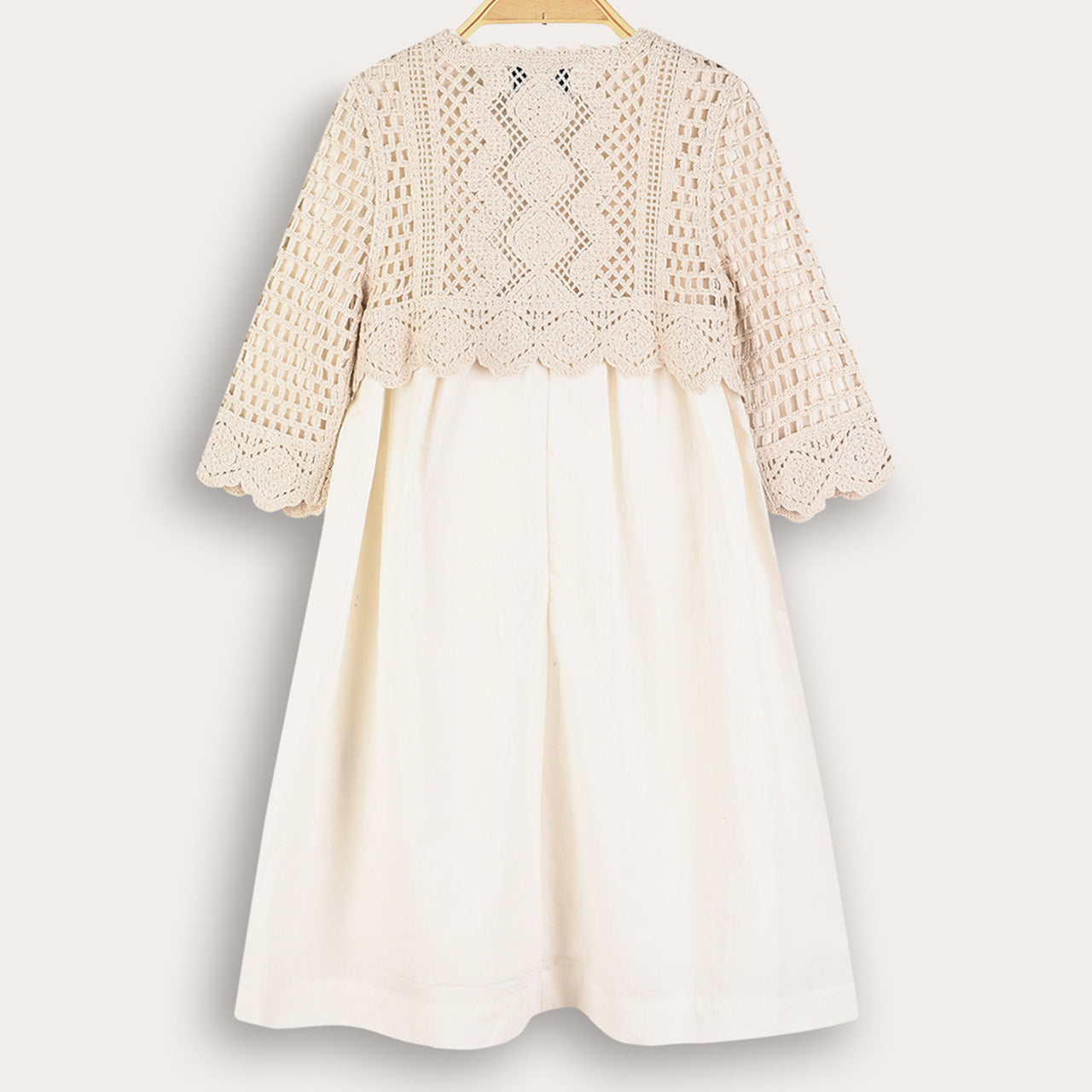 Melange Esmee Crochet Cardigan Dress
