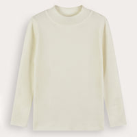 Melange Knit Half Turtleneck
